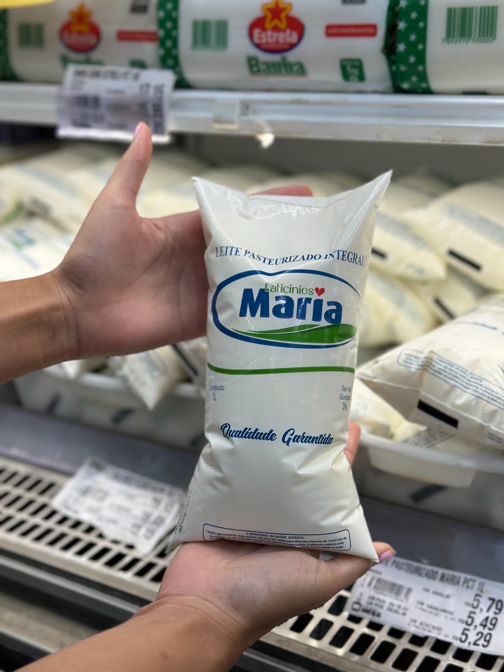 Leite Pasteurizado Integral