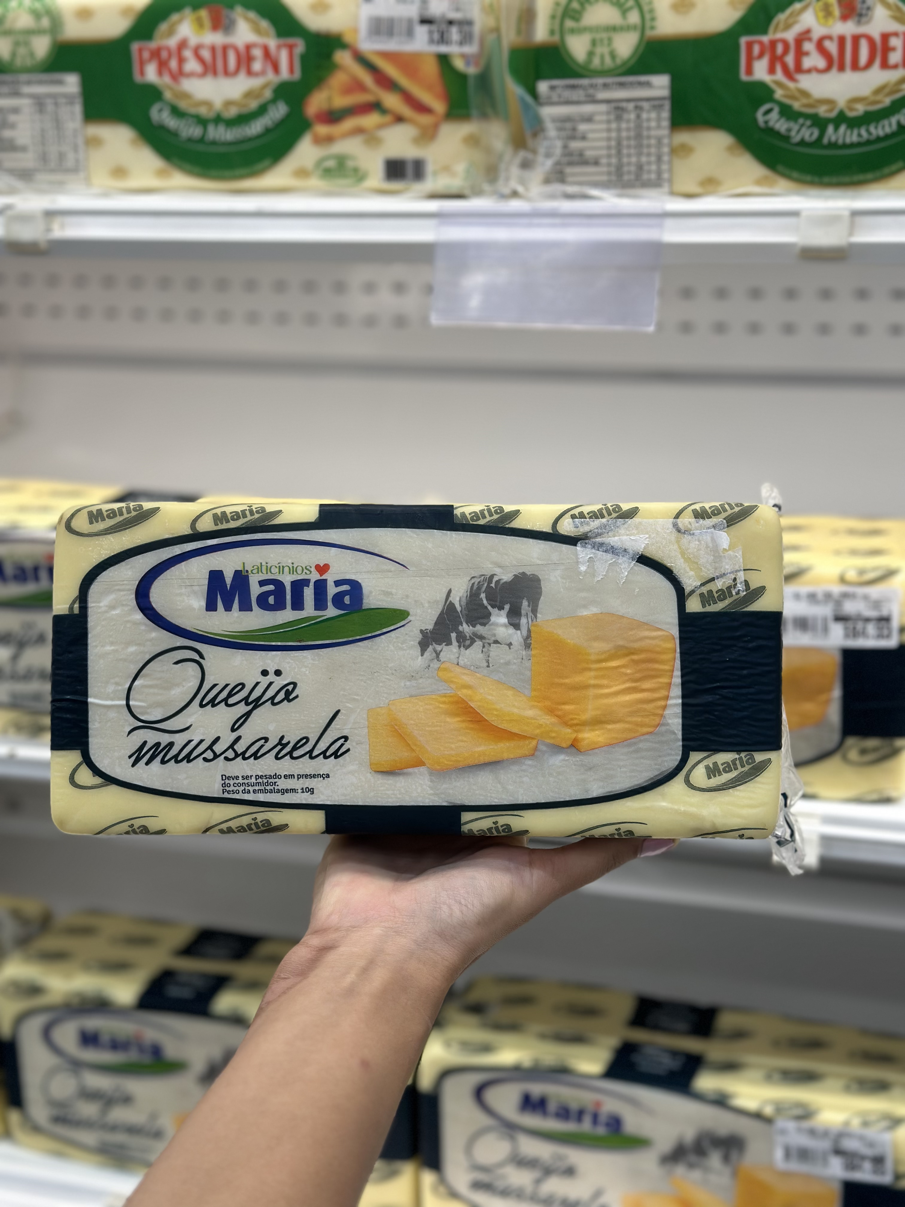 Queijo Mussarela 4kg